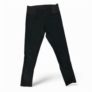 LOFT Outlet Women’s Black Ponte Thick Leggings with wide elastic waistband- S